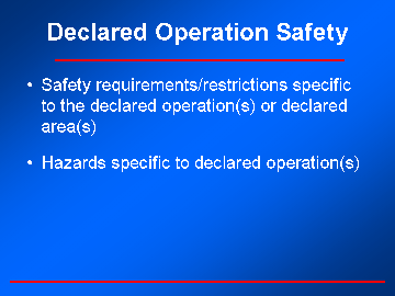 Pre-Inspection Briefing Slide Eleven