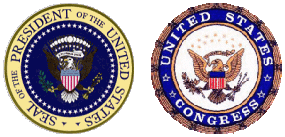 Seals of The President and The U.S. Congress
